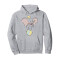 Sweat à capuche Dumbo gris homme/femme - miniature