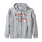 Sweat à capuche Dumbo gris homme/femme - miniature