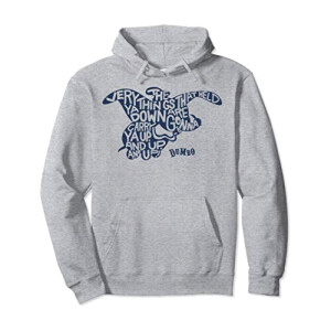 Sweat à capuche Dumbo gris homme/femme