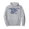 Sweat à capuche Dumbo gris homme/femme - miniature