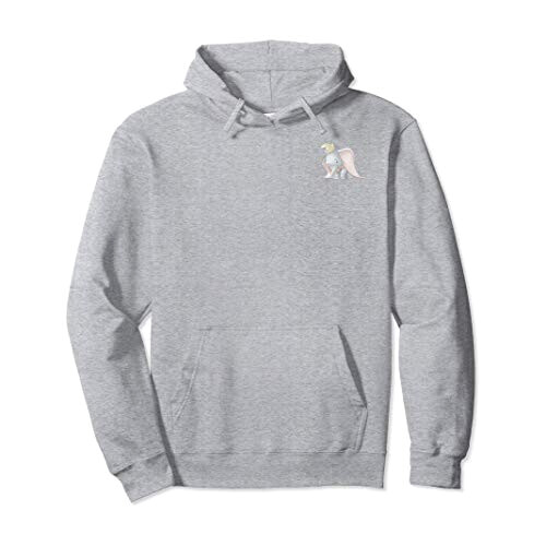 Sweat à capuche Dumbo gris homme/femme