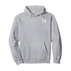 Sweat à capuche Dumbo gris homme/femme