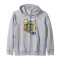 Sweat à capuche Dumbo gris homme/femme - miniature