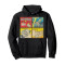 Sweat à capuche Dumbo noir homme/femme - miniature