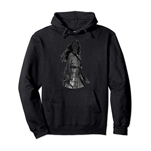 Sweat à capuche Mulan noir homme/femme