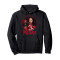 Sweat à capuche Mulan noir homme/femme - miniature