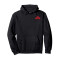 Sweat à capuche Mulan noir homme/femme - miniature