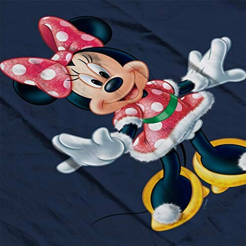 Sweat à capuche Minnie navy bleu homme/femme variant 3 
