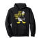 Sweat à capuche Donald noir homme/femme - miniature