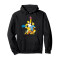 Sweat à capuche Homer Simpson, Bart Simpson, Marge Simpson, Lisa Simpson, Donut - Simpsons - noir homme/femme - miniature
