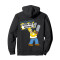 Sweat à capuche Homer Simpson - Simpsons - noir homme/femme - miniature