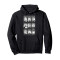 Sweat à capuche Les minions noir homme/femme - miniature