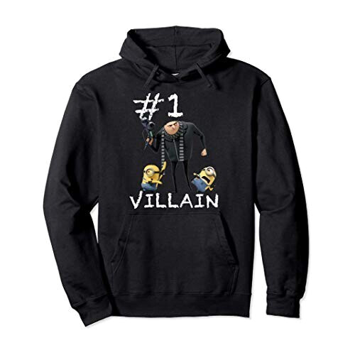 Sweat à capuche Les minions noir homme/femme