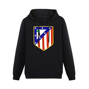 Sweat à capuche Atletico de Madrid noir homme/femme