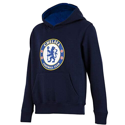 Sweat à capuche Chelsea FC bleu fille/garçon