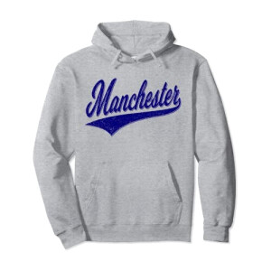 Sweat à capuche Manchester City gris homme/femme