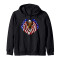 Sweat à capuche Aigle noir homme/femme - miniature