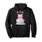 Sweat à capuche Cochon noir homme/femme - miniature