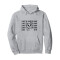 Sweat à capuche Hamster gris homme/femme - miniature