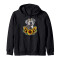 Sweat à capuche Koala noir homme/femme - miniature