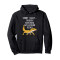 Sweat à capuche Lézard noir homme/femme - miniature