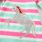 Sweat à capuche Licorne rose fille/garçon - miniature variant 4