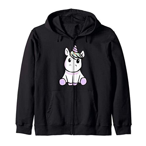Sweat à capuche Licorne rouge homme/femme