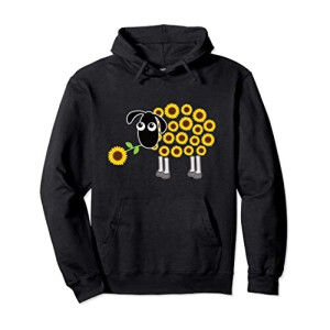 Sweat à capuche Mouton noir homme/femme