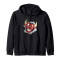 Sweat à capuche Taureau noir homme/femme - miniature