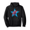Sweat à capuche Taureau noir homme/femme - miniature