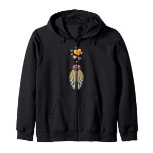 Sweat à capuche Cigale noir homme/femme