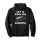 Sweat à capuche Cigale noir homme/femme - miniature