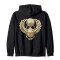 Sweat à capuche Scarabée noir homme/femme - miniature