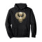 Sweat à capuche Scarabée noir homme/femme - miniature