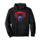 Sweat à capuche Scarabée noir homme/femme - miniature