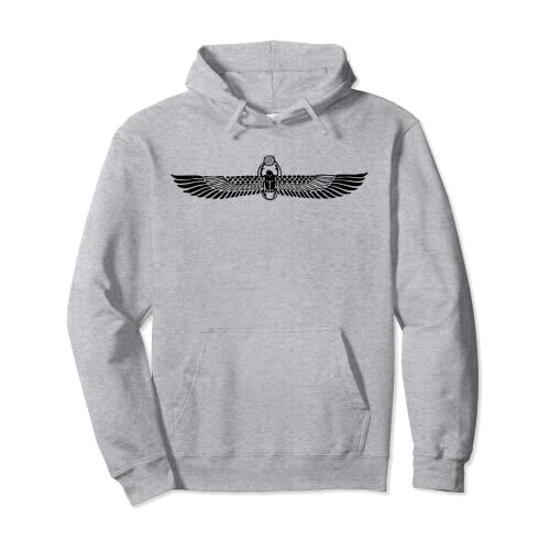 Sweat à capuche Scarabée gris homme/femme