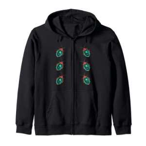 Sweat à capuche Scarabée noir homme/femme