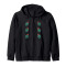 Sweat à capuche Scarabée noir homme/femme - miniature