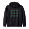 Sweat à capuche Scarabée noir homme/femme - miniature