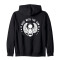 Sweat à capuche Scarabée noir homme/femme - miniature