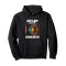 Sweat à capuche Scarabée noir homme/femme - miniature