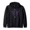 Sweat à capuche Scarabée noir homme/femme - miniature