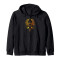 Sweat à capuche Scarabée noir homme/femme - miniature