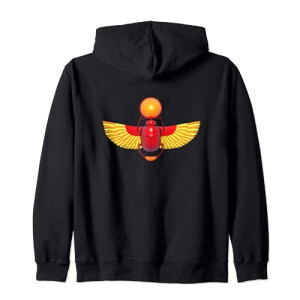 Sweat à capuche Scarabée noir homme/femme
