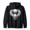 Sweat à capuche Scarabée noir homme/femme - miniature