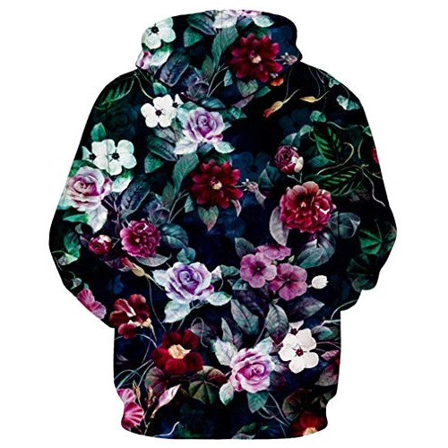 Sweat à capuche Fleur homme variant 0 
