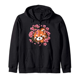 Sweat à capuche Fleur noir homme/femme