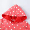 Sweat à capuche Rose - Fleur - pois & fille/garçon - miniature variant 4