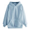 Sweat à capuche bleu femme - miniature