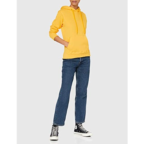 Sweat à capuche jaune - jaune (sunflower jaune) femme variant 0 